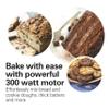 Hamilton Beach 6 Speed Electric Stand Mixer with Stainless Steel 3.5 Quart Bowl, Planetary Mixing, Tilt-Up Head, 300W Motor, Black (63325) view 2