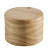 Ayesha Curry Pantryware Parawood Salt Cellar With Lid / Parawood Salt Box With Lid - 4 Inch, Brown view 4