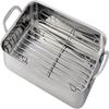 Cuisinart 7117-14RR 14-Inch Chef's-Classic Cookware-Collection, Lasagna Pan w/Stainless Roasting Rack, Stainless Steel view 2