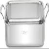 Cuisinart 7117-14RR 14-Inch Chef's-Classic Cookware-Collection, Lasagna Pan w/Stainless Roasting Rack, Stainless Steel view 3