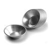 BMIROAMDFE 25 Pieces Egg Tart Molds Tiny Pie Tartlets Dessert Mold Pans Tin Puto Cup Bakeware Cake Cookie Mold, Round Resuable (Aluminum) view 1