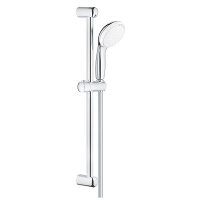 Grohe 2759810E New Tempesta 1.5 GPM 2-Spray Shower Rail, StarLight Chrome