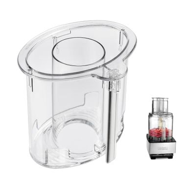 Cuisinart DLC-2014PT1 Replacement Large Pusher & Sleeve Assembly Fits Model DFP-14 Only OEM