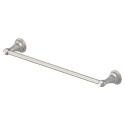 HOMEWERKS WORLDWIDE 624187HP HomePointe Brushed Nickel Vintage Towel Bar, 18"