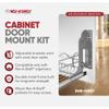 Rev-A-Shelf Cabinet Door Mount Kit for Kitchen Base Cabinet Organizers, Pullout Storage Shelves and Drawers, Trash Cans, 5WB-DMKIT view 2