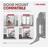 Rev-A-Shelf Cabinet Door Mount Kit for Kitchen Base Cabinet Organizers, Pullout Storage Shelves and Drawers, Trash Cans, 5WB-DMKIT view 3