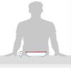 Anchor Hocking Classic Glass Food Storage Container with Lid, Red, 11 Cup, Clear, Regular - 77931 view 2
