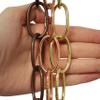 RCH Hardware CH-S56-10-BLK-65 08 Gauge Decorative Solid Steel Standard Link Fixture Chain | 1 Reel/ 65' view 4