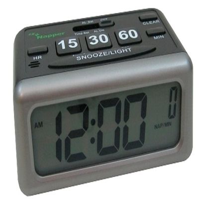 Napper Alarm Clock - Set your Own Nap Time! LCD Screen Display