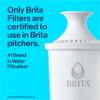 Brita XL Water Filter Dispenser for Tap and Drinking Water with 1 Standard Filter, Lasts 2 Months, 18-Cup Capacity, BPA Free, Black view 2