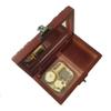 FnLy 18 Note Antique Lace Wind-Up Wooden Musical Box with Gold-Plating Movement,You are My Sunshine Music Box view 4