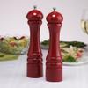 Chef Specialties 10 Inch Imperial Pepper Mill and Salt Mill Set - Candy Apple Red - Made in USA view 2