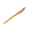 BambooMN Organic Reusable Bamboo Cutlery Utensils Set - Bamboo Fork, Spoon, and Knife Flatware - 6 Sets view 3