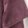 Superior Egyptian Cotton Pile Bath Towel Set of 2, Ultra Soft Luxury Towels, Thick Plush Essentials, Absorbent Heavyweight, Guest Bath, Hotel, Spa, Home Bathroom, Shower Basics, Plum view 3