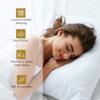Superior Egyptian Cotton 4 Piece Sheet Set, Luxury 1000 Thread Count, Eco-Friendly, Sustainable Sheets, Ultra-Soft Basics, Solid, Deep Pocket Fitted Sheet, Flat Sheet, Pillowcases, Full, Burgundy view 4
