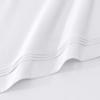 Superior Egyptian Cotton 4 Piece Sheet Set, Luxury 1000 Thread Count, Modern Design, Sustainable Sheets, Ultra-Soft Basics, Solid, Deep Pocket Fitted Sheet, Flat Sheet, Pillowcases, Queen, White view 4