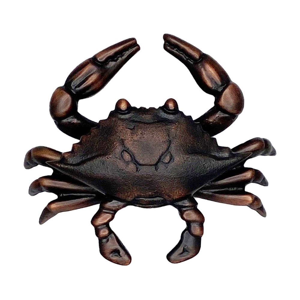 Crab Door Knocker - Oiled Bronze (Standard Size)