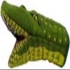 Novelty Alligator Oven Mitt Green view 1