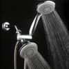 DreamSpa Luxury 36 Setting Large Showerhead and Hand-Shower Dual 3-Way-Combo by Top Brand Manufacturer (Fixed and Handheld Shower-Heads, Water-Diverter, Extra Long 6 ft Stainless Steel Shower-Hose) view 4