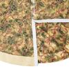 Gold Accent Christmas Holiday Tree Skirt, 48 Inch Round, New view 4