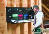 Plan Station PRO WS3800 Portable Standing Desk, Workbench, Station, Storage for Jobsite, Garage, Office, Shop, Hanging Work Surface, Black view 2