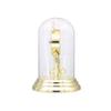 Seiko QHN006GLH Anniversary Mantel Clock with Glass Dome, Rotating Pendulum, 9.25 x 7 Inches view 4