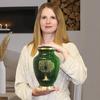 Trupoint Memorials Cremation Urns for Human Ashes, Tree of Life Decorative Burial Urn for Adult Men and Women, Large Green view 4