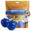 Bluapple Produce Saver Ethylene Gas Absorber - Fresh Fruit & Vegetable Storage for Refrigerator Crisper, Shelves & Fruit Bowls, Produce Keeper, Fruit Saver, Kitchen Must Haves, BPA-Free - 2-Pack view 1