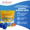 Bluapple Produce Saver Ethylene Gas Absorber - Fresh Fruit & Vegetable Storage for Refrigerator Crisper, Shelves & Fruit Bowls, Produce Keeper, Fruit Saver, Kitchen Must Haves, BPA-Free - 2-Pack view 2