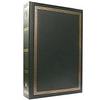 3-Ring 2-up Slip-in Pocket Hunter-Green Binder Album for 400 Photos - 4x6 view 1
