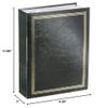 3-Ring 2-up Slip-in Pocket Hunter-Green Binder Album for 400 Photos - 4x6 view 2