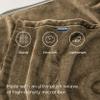 Bedsure GentleSoft Fleece Blanket Twin Size Camel - 300GSM Lightweight Plush Fuzzy Cozy Soft Warm Blanket for Bed, Sofa, Couch, Travel, Camping, 60x80 inches view 4
