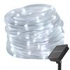 LTE 33ft 100 LED Solar Rope Lights, Outdoor Waterproof Solar Rope Lights, Ideal for Decorations,Christmas,Gardens, Lawn, Patio, Weddings, Parties.(Daylight White) view 1