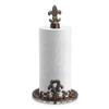 SPI Fleur de Lis Paper Towel Holder view 1