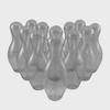 Mini Bowling Pin Candy Container Party Favor 12 Pack view 1
