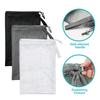 Dalykate Mesh Laundry Bags, 24" x 36", Heavy Duty with Reinforced Handles, Foldable & Portable, Drawstring Closure, 3-Pack Mixed Colors view 3
