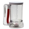 Norpro 1013 Batter Dispenser Clear/Red, 4 cup view 1