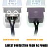 PLUSPOE 12V 30W Power Supply Driver TRIAC Dimmable Transformer for LED Flexible Strip Light (Works with Standard Wall AC Dimmers) view 2