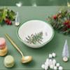 Portmeirion Spode Christmas Tree 5.5-Inch Cereal Bowl Set, Set of 4 - Bowls for Breakfast, Oatmeal, Cereal, Soup - Festive Bowls with Classic Christmas Tree Design - Dishwasher & Microwave Safe view 2