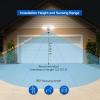 SANSI LED Security Lights, 18W (150Watt Incandescent Equiv.) Motion Sensor Lights, 1800lm 5000K Daylight Waterproof Outdoor Floodlights with Adjustable Dual-Head view 3