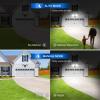 SANSI LED Security Lights, 18W (150Watt Incandescent Equiv.) Motion Sensor Lights, 1800lm 5000K Daylight Waterproof Outdoor Floodlights with Adjustable Dual-Head view 4