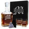 My Personal Memories, Custom Personalized 23 oz Liquor Decanter, Engraved Glass Whiskey Bottle with Name (Classic Design) view 1