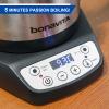 Bonavita 1L Digital Variable Temperature Gooseneck Electric Kettle for Coffee Brew and Tea Precise Pour Control, 6 Preset Temps, Caf or Home Use, 1200 Watt, LED Panel, Stainless Steel view 3