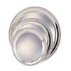 Elegance Silver 82313 Round Silver Plated Plain Tray, 10" view 1
