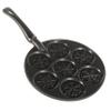 Nordic Ware Snowflake Pancake Pan Seven 3-Inch Cavities view 1