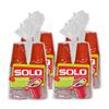 SOLO Cup Company Red Squared Plastic Party, 18 Ounce, 200 Count, 50 Count (Pack of 4) view 1