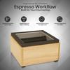 Rattleware Stainless Maple Holder Knock Box - Perfect for Home, Cafe, Restaurant, Hotel, Office, or Commercial Establishment - Heavy Duty Knock Box Trusted By Baristas Worldwide (6 x 5.5 x 4) view 2