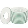 Biedermann & Sons Plain Glass Candle Wax Bobeches, Clear, 2.75 Inch - Set of 12 view 1