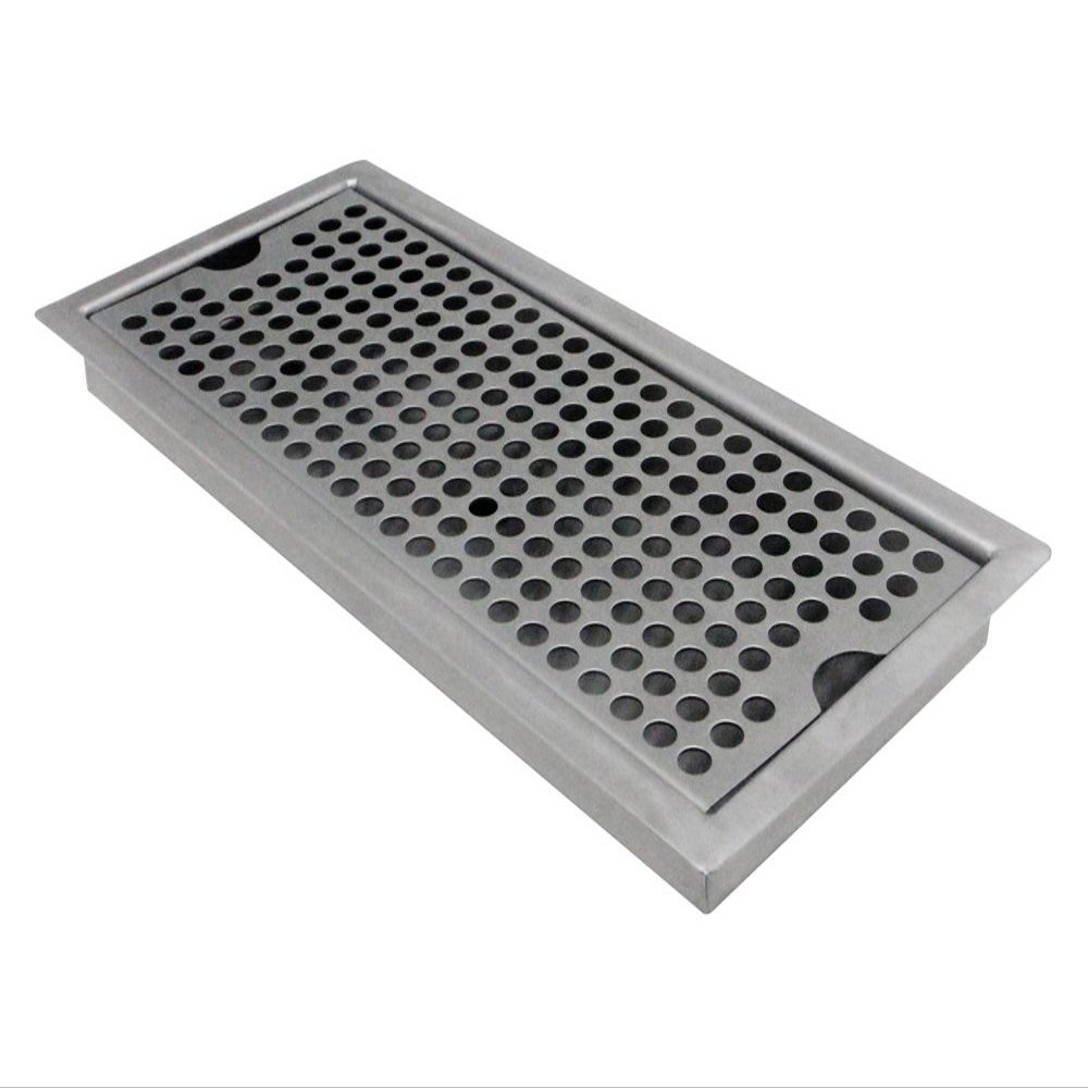 Kegco SEDP-220D Drip Tray, 12", Stainless Steel