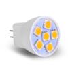 MR8 Light Bulb LED Replacement for Mini Halogen Recessed Lamps 12 Volt 1" Diameter GU4 RV Boat Camper Yacht Train Motor Home Interior Tiny House Ship Van Truck Sprinter Lighting - Warm White - 6 Pack view 4